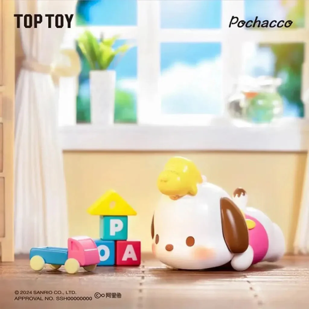 Top Toy x Sanrio Pochacco Retro Time Train Series - Image 6