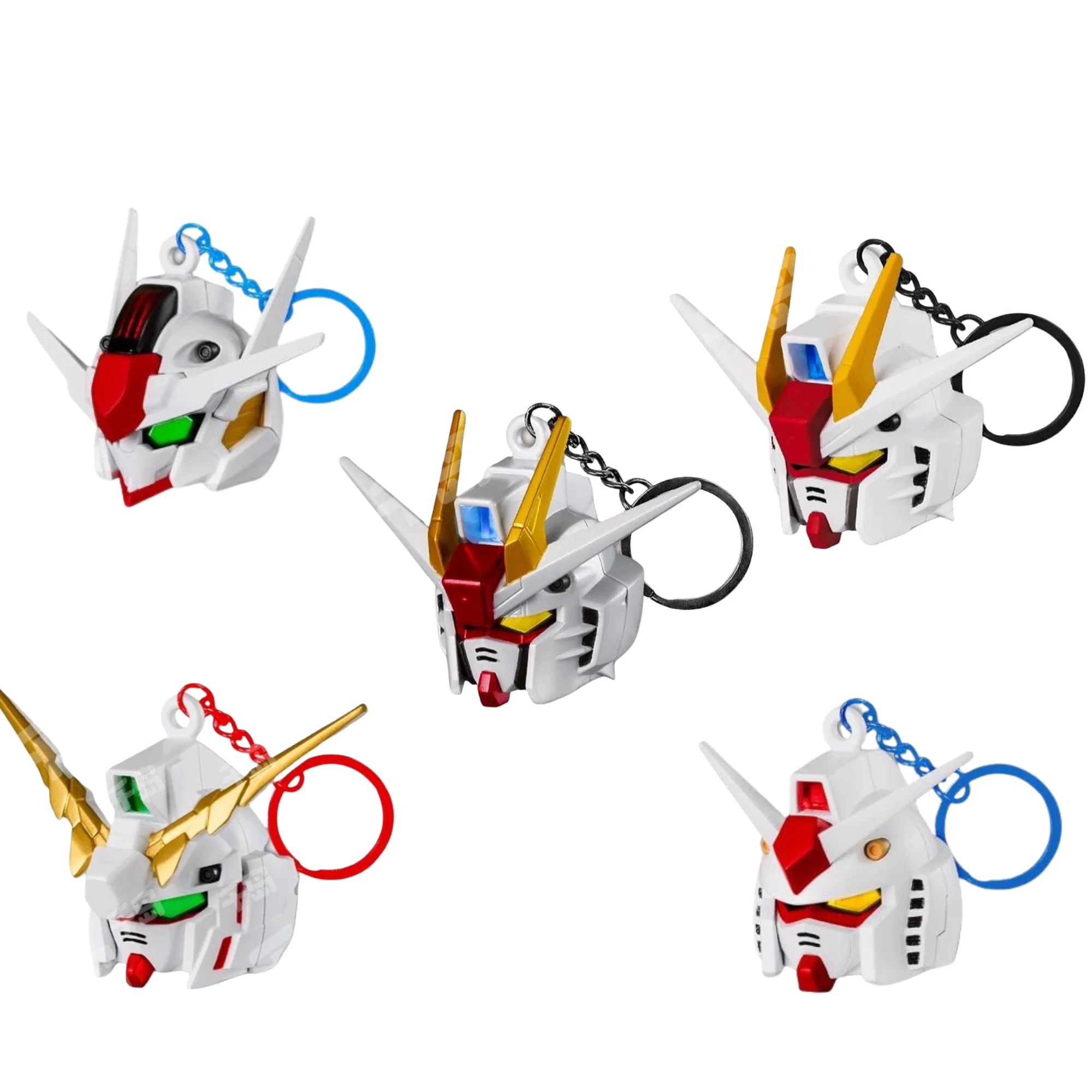 SD Gundam Head Keychain Series