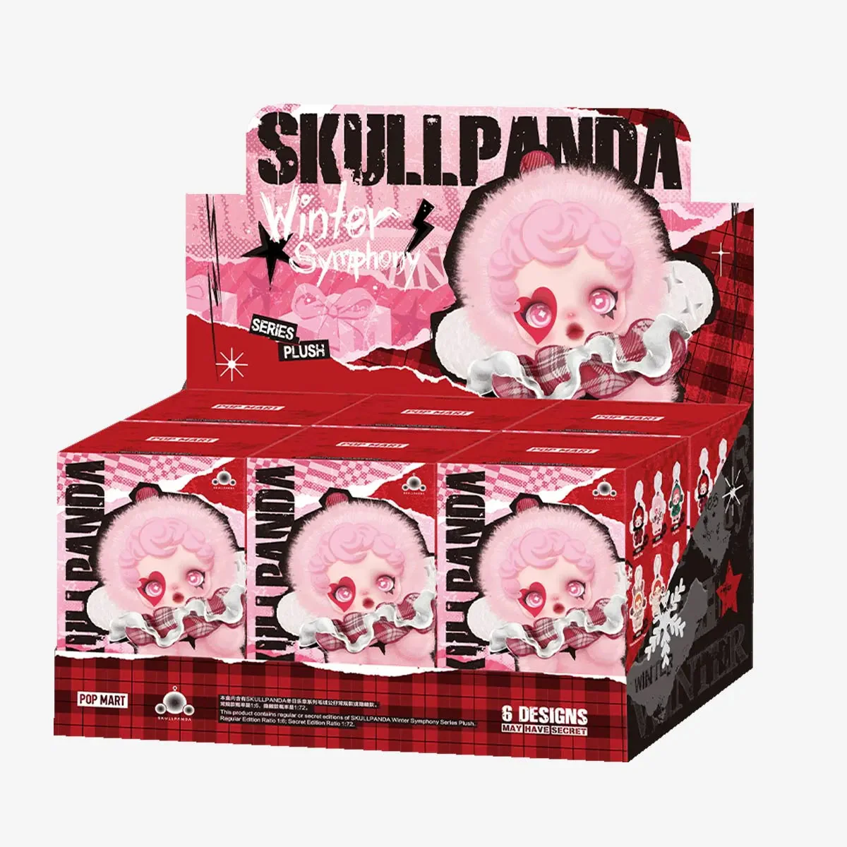 Skullpanda Winter Symphony Series Plush Pendant - Image 12