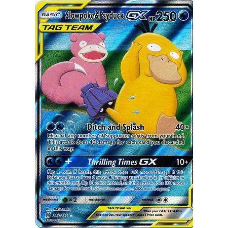 Slowpoke & Psyduck GX -Single Card - Image 2