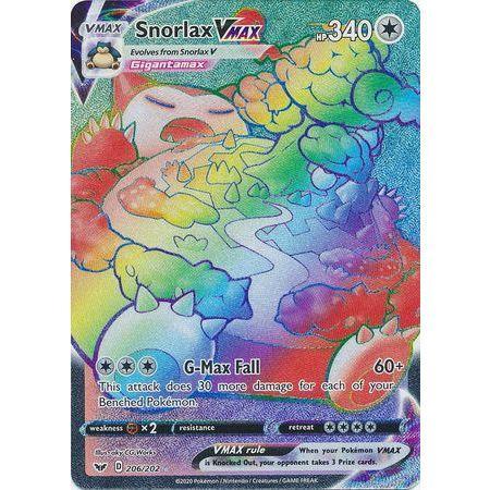 Snorlax VMAX -Single Card