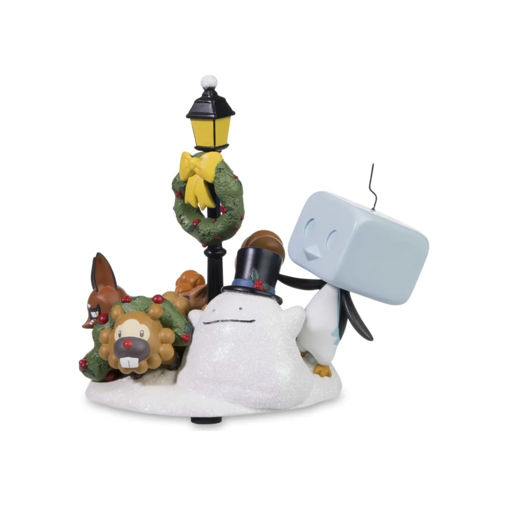 Snow Day Holiday Pokémon Village Figure