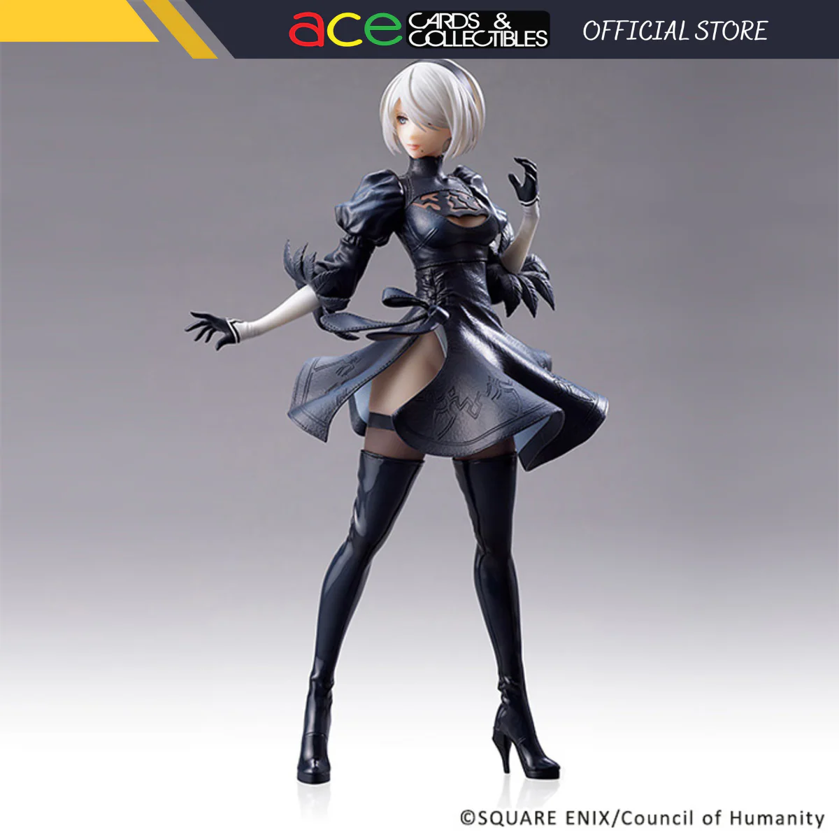 SQUARE ENIX NieR:Automata Ver.1.1a Statuette - 2B "YoRHa No.2 Type B" (No Googles Ver.)