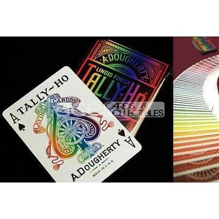 Tally-Ho No.9 Circle Back Spectrum Playing Cards - Image 2