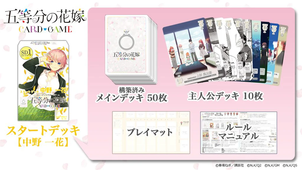 The Quintessential Quintuplets Trading Card Game (New Edition) Starter Deck - Image 3