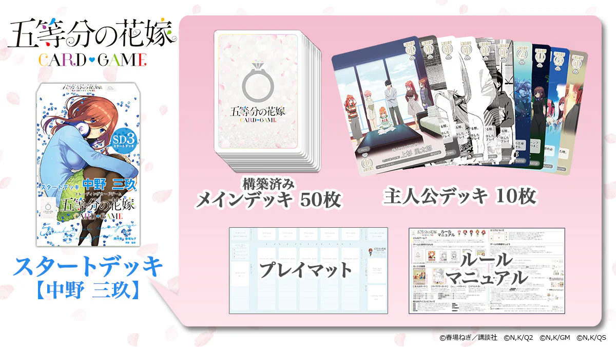 The Quintessential Quintuplets Trading Card Game (New Edition) Starter Deck - Image 7