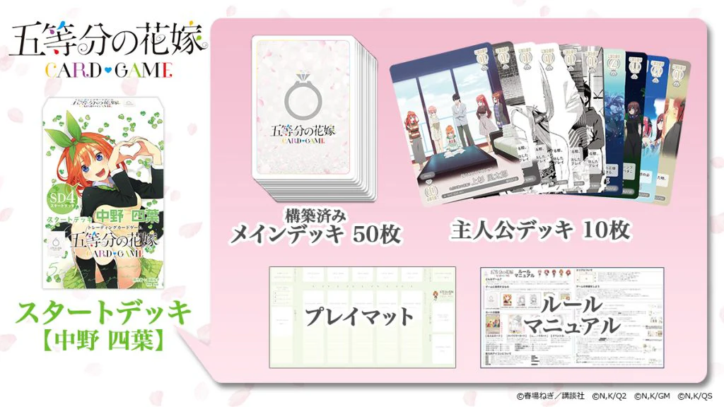 The Quintessential Quintuplets Trading Card Game (New Edition) Starter Deck - Image 9