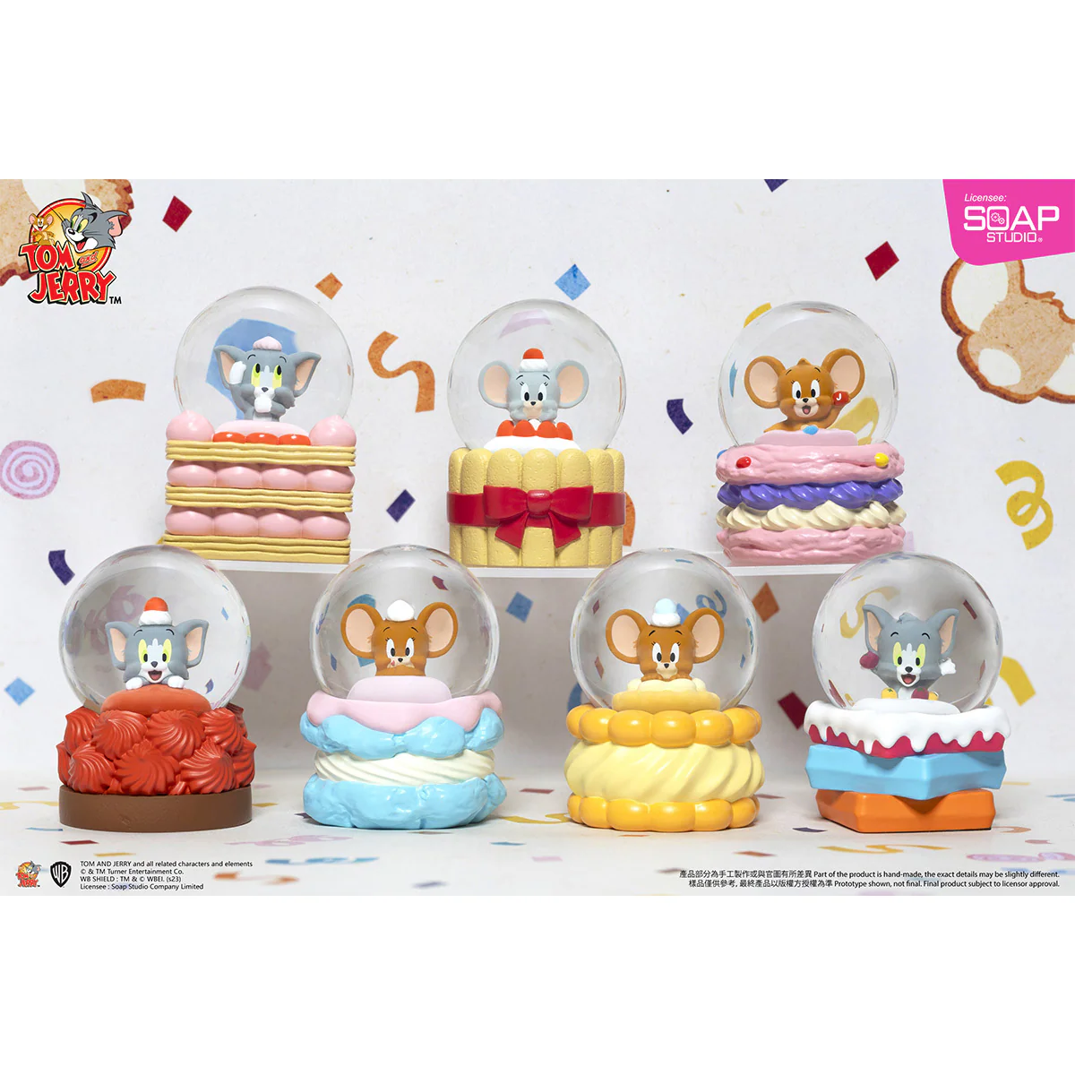 Tom And Jerry Mini Snow Globe Dessert Series - Image 10