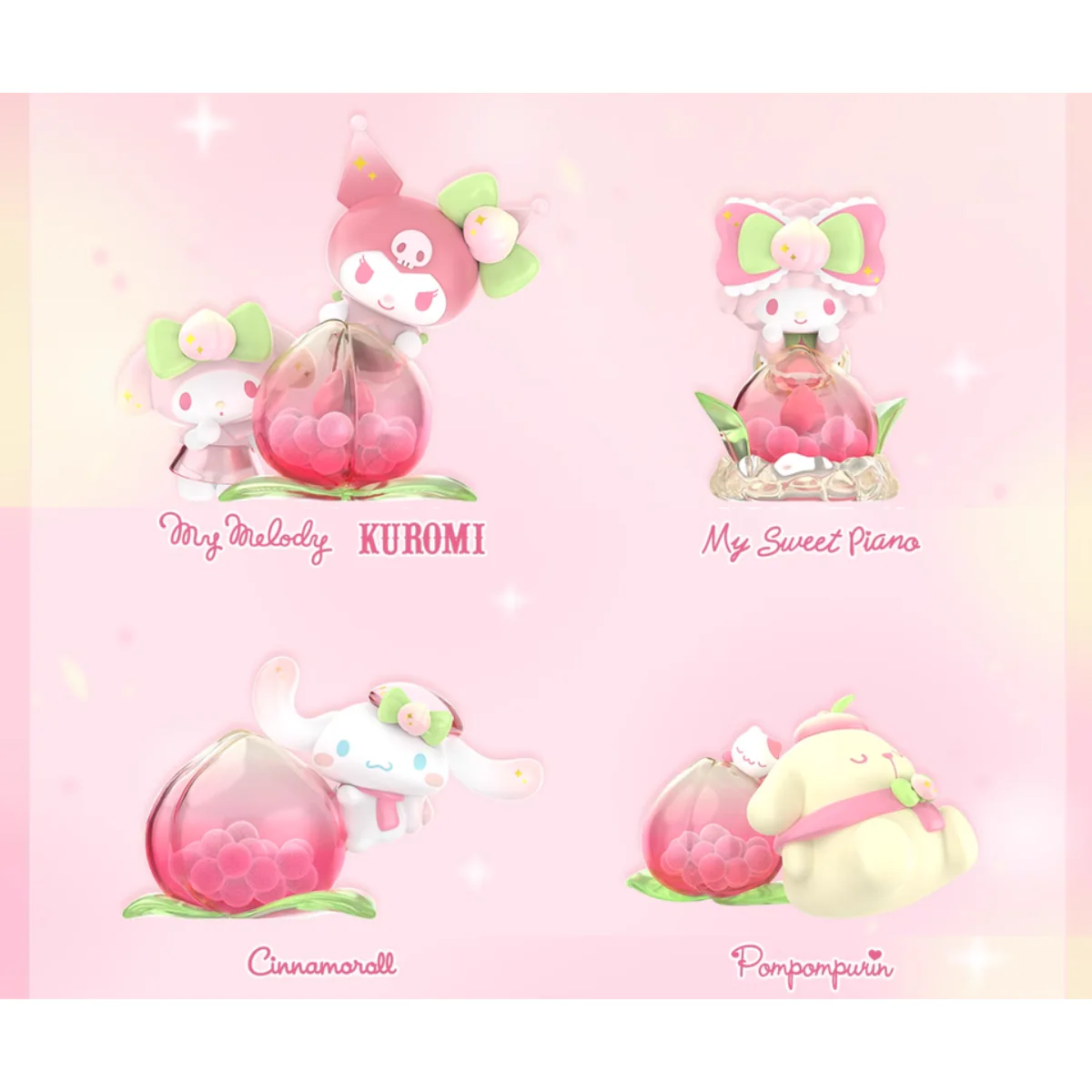 Top Toy Sanrio Characters Vitality Peach Series - Image 2