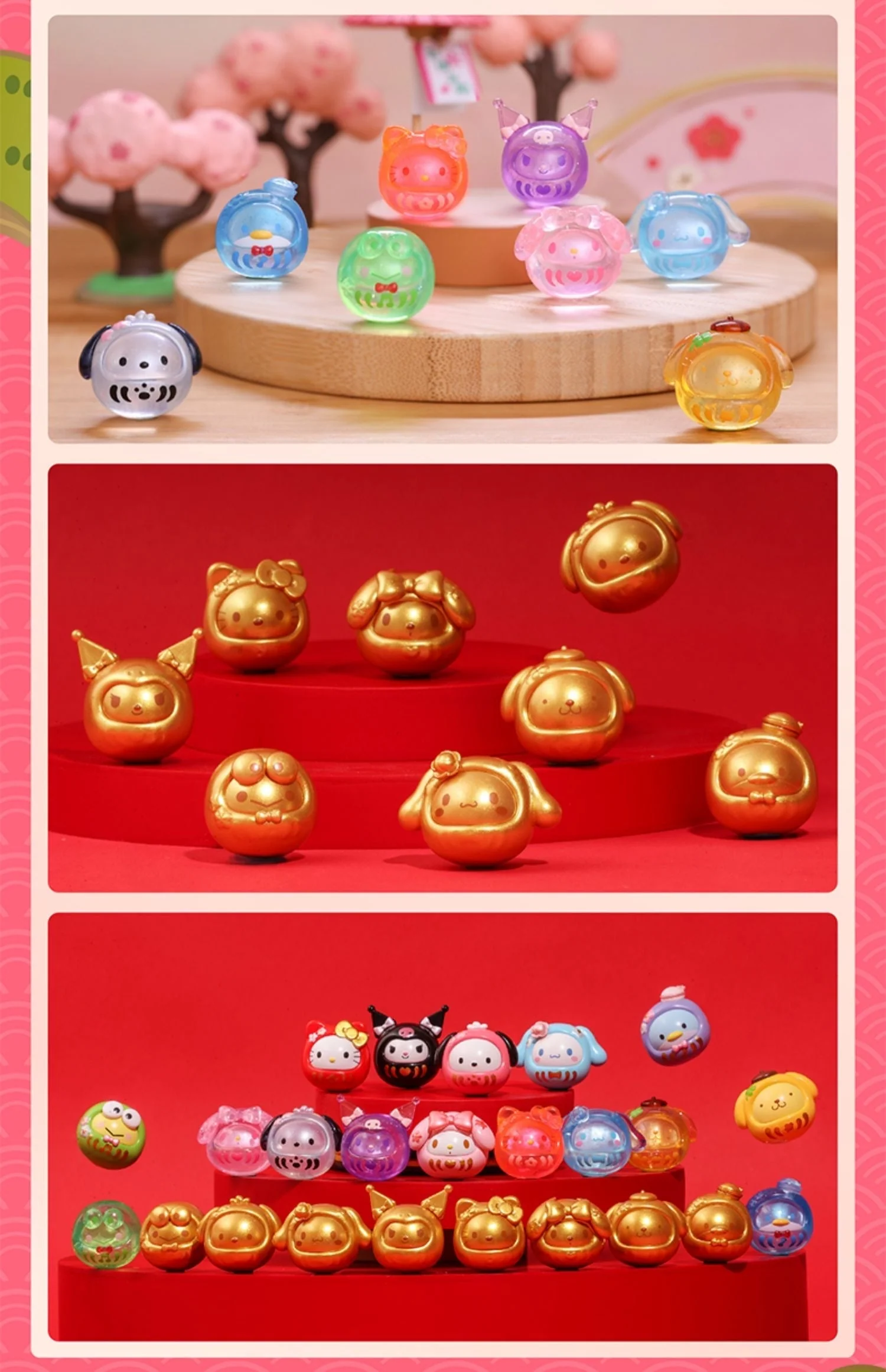 Top Toy x Sanrio Characters Mini Dharma Mystery Bag Series - Image 8