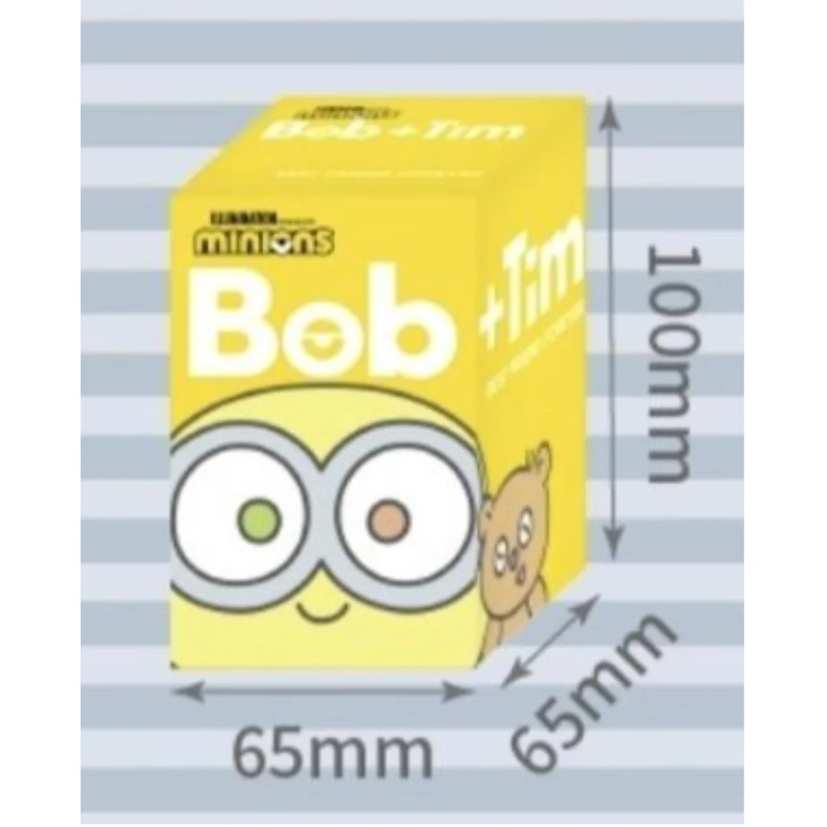 TOPTOY x Minions Bob+Tim Keychain Best Friend Forever Series - Image 12