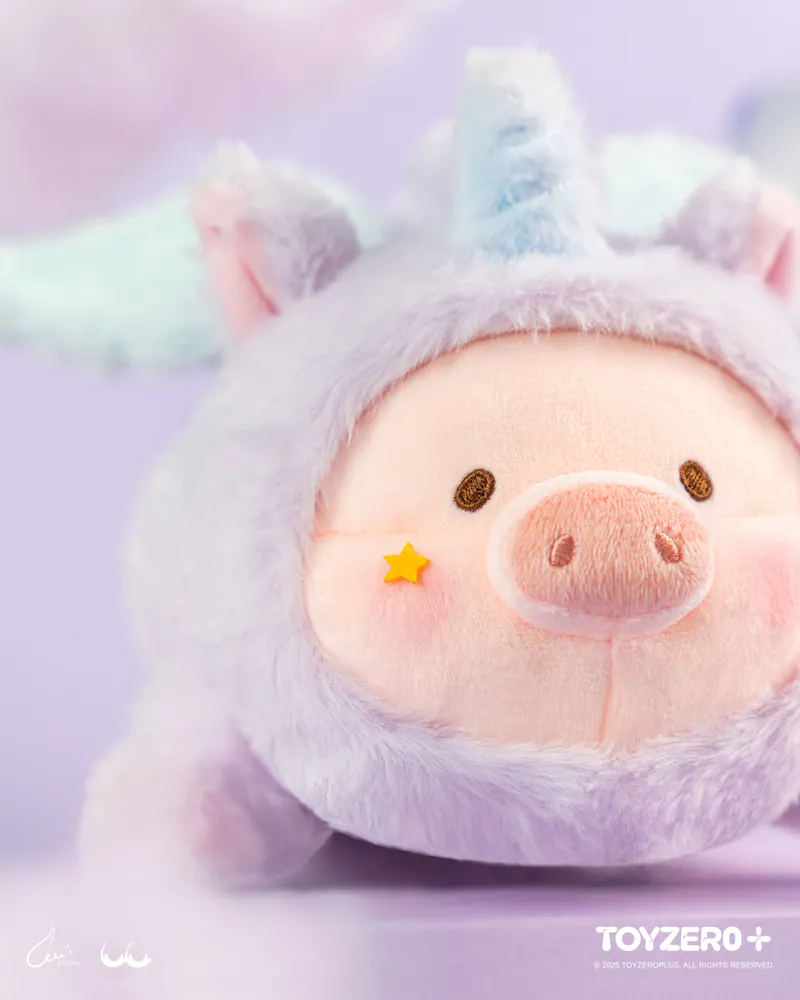 ToyZeroPlus x LuLu the Piggy LuLuLand - Mysterious Unicorn Lu Plush Toy - Image 4