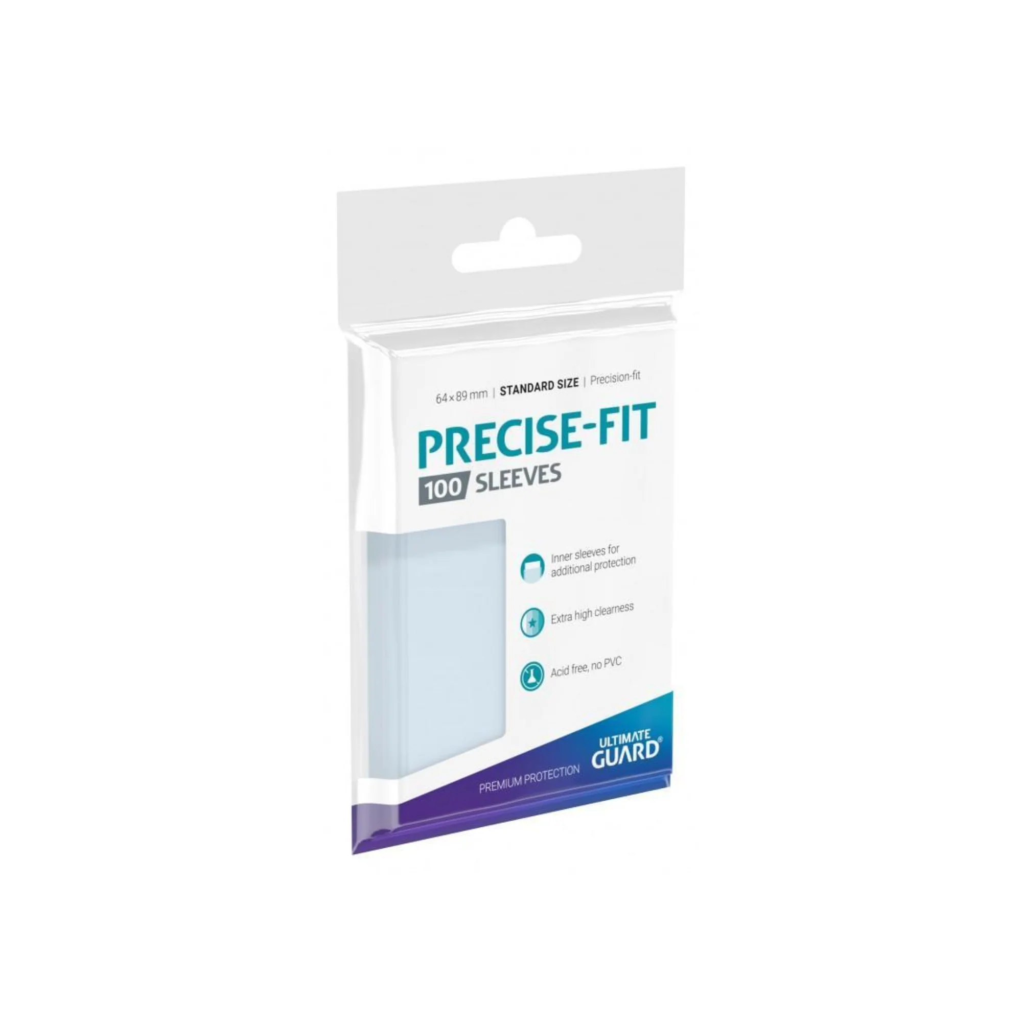 Ultimate Guard Card Sleeve Precise-Fit Top-Loading Standard Size 100pcs