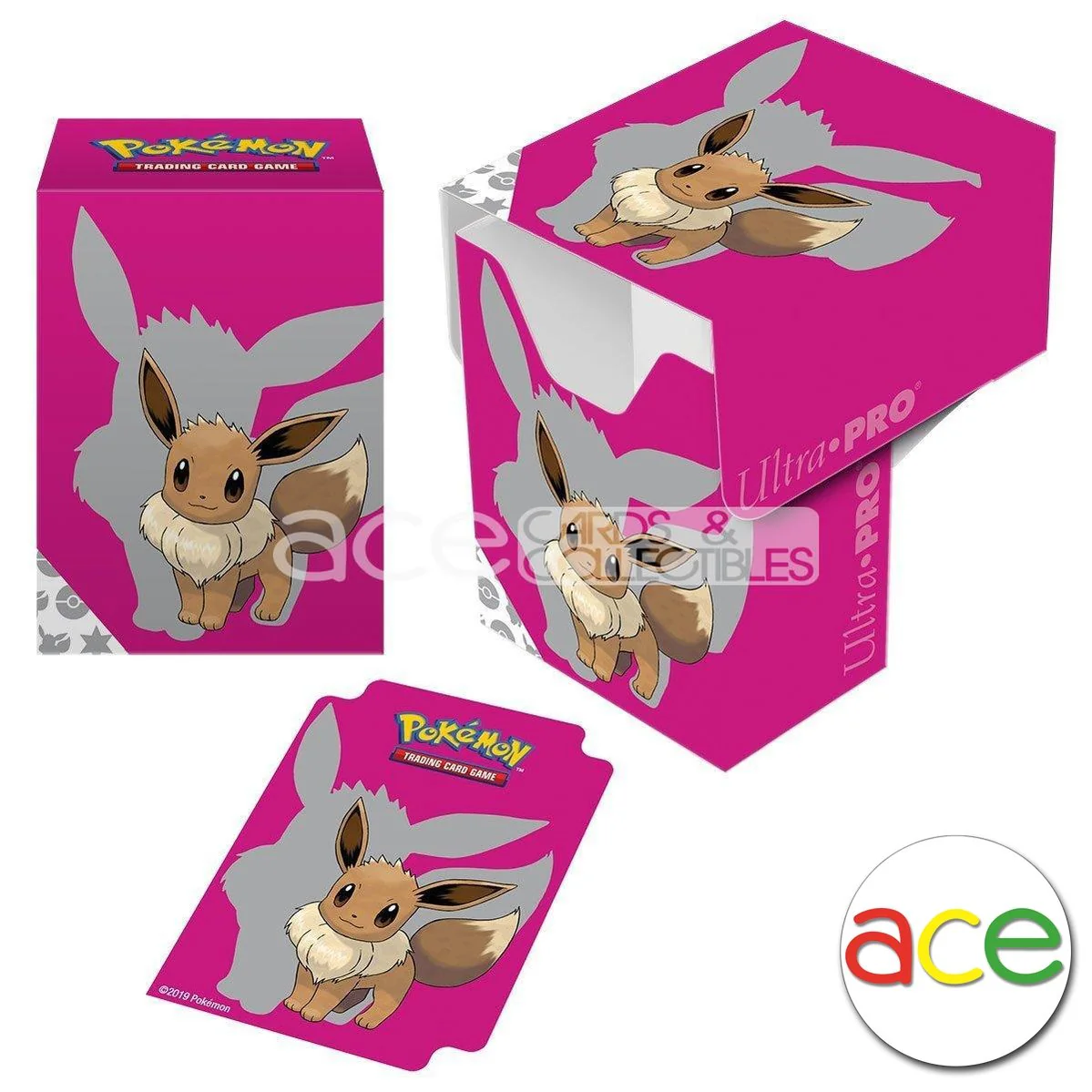 Ultra PRO 80+ Full View Deck Box (Pokémon TCG Eevee 2019)