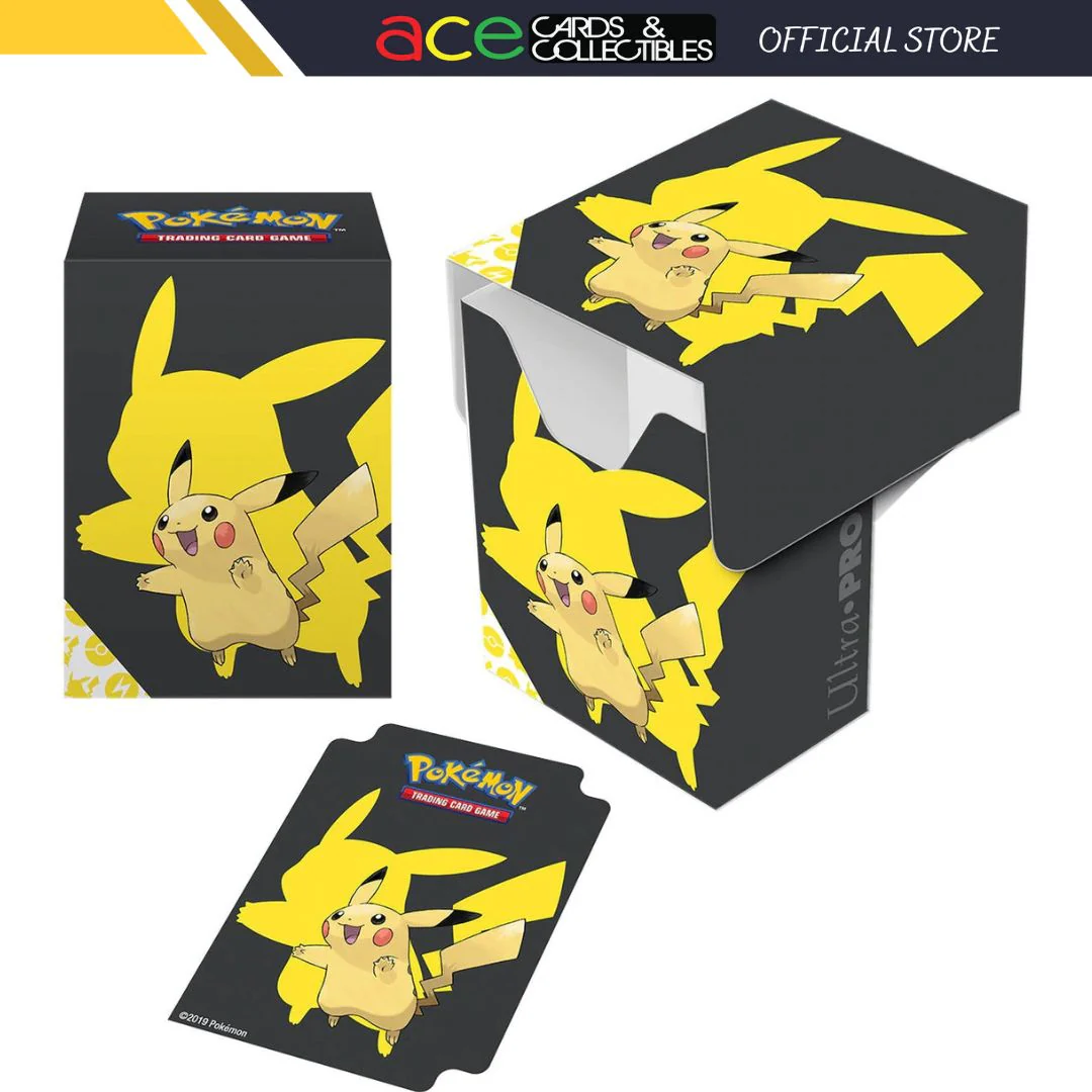 Ultra PRO 80+ Full View Deck Box (Pokemon TCG Pikachu)