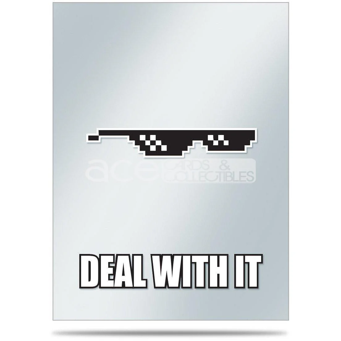 Ultra PRO Printed Sleeve Cover 50ct [69mm X 94mm] (Memes: Deak With It)