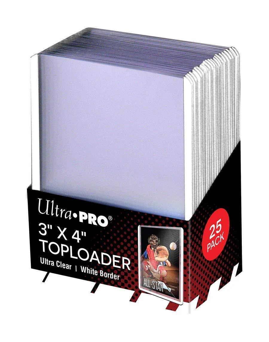Ultra PRO Toploader 3" x 4" Whole Pack [ Clear / Black / White / Red / Green/ Premium ] - Image 4