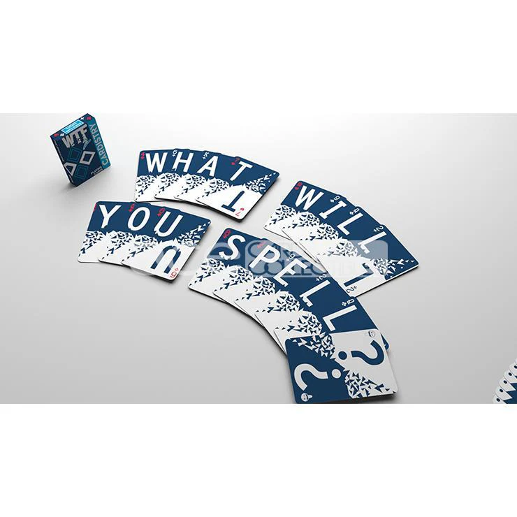 WTF 2 Cardistry Spelling Deck Playing Cards - Image 5