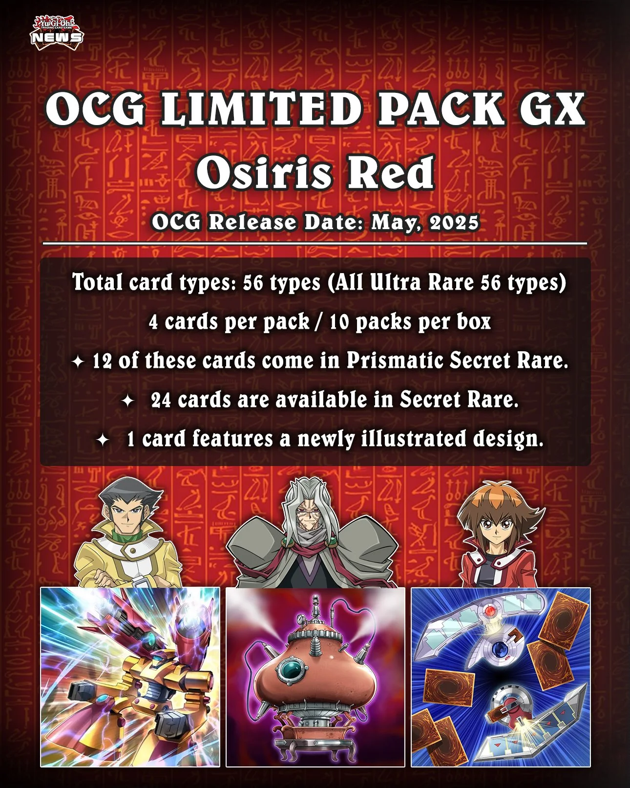 Yu-Gi-Oh OCG Duel Monsters LIMITED PACK GX - Osiris Thread - - Image 2