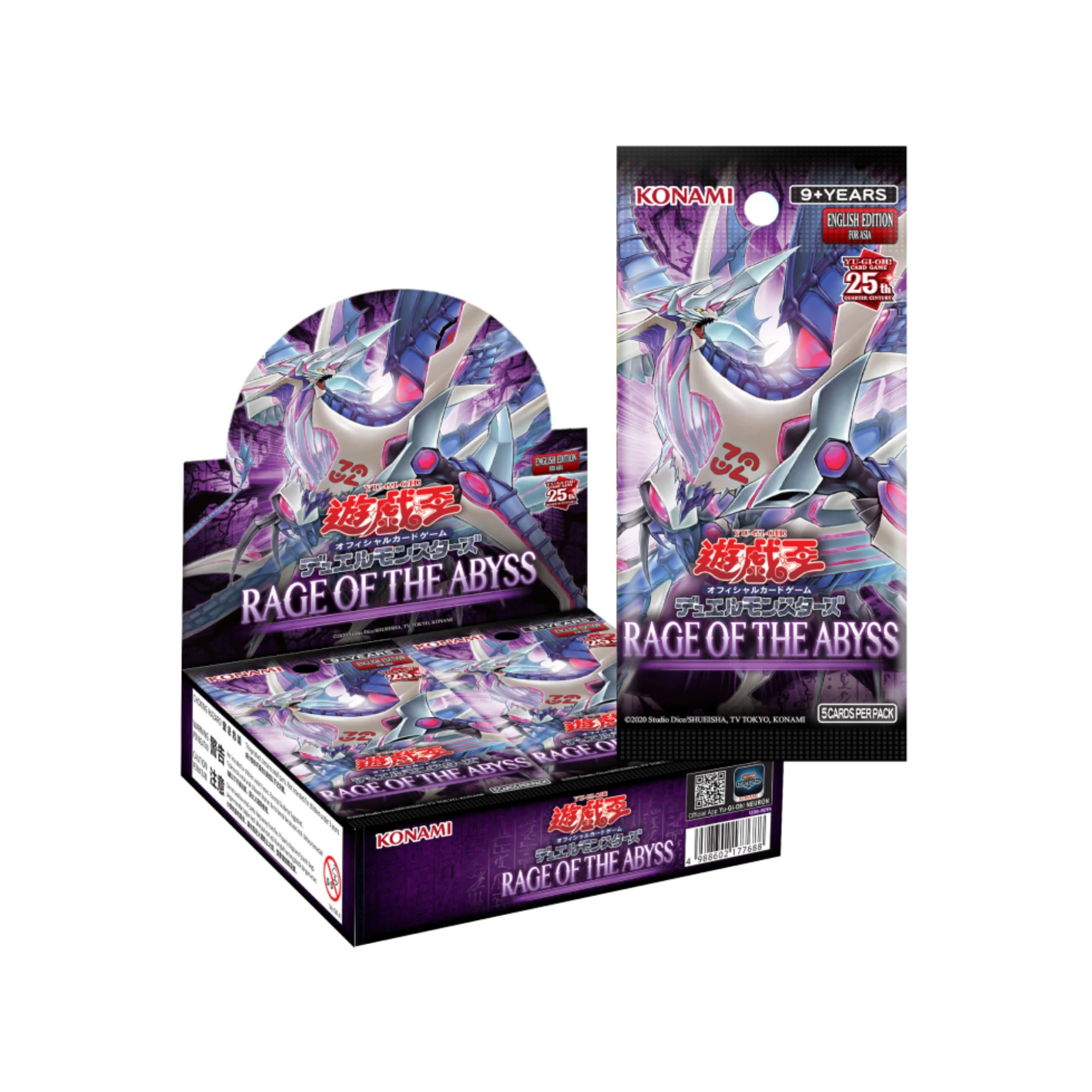 Yu-Gi-Oh! OCG: Rage of the Abyss Booster [CG1973-AE ](Asia English)