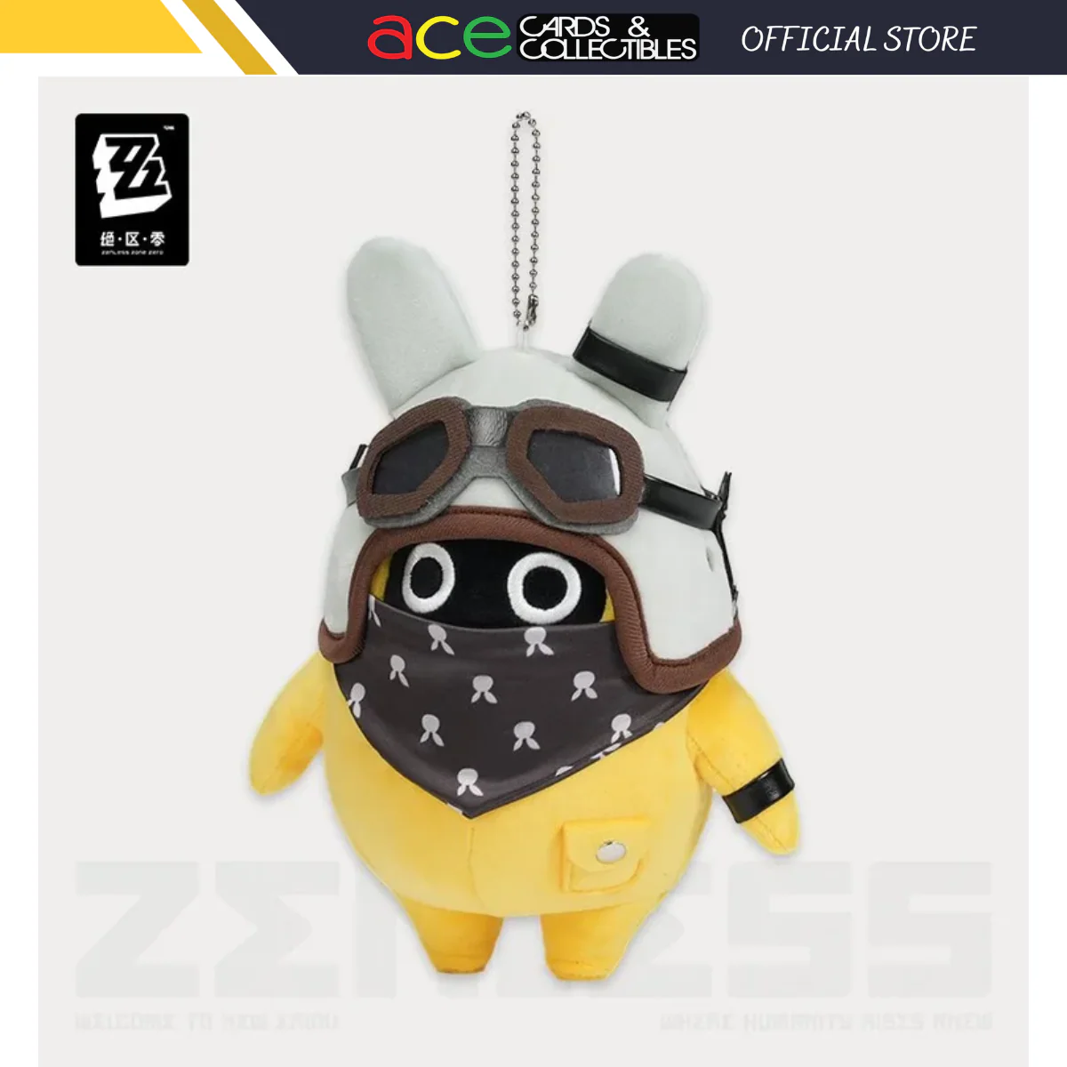 Zenless Zone Zero Bangboo Toy Plushy Keychain "Rocketboo"