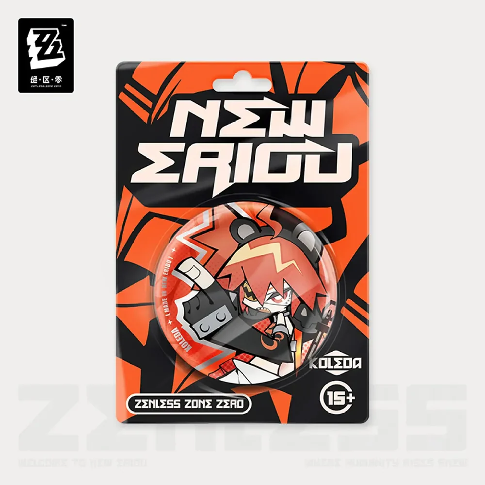Zenless Zone Zero Belobog Heavy Industries Chibi Badge - Image 4